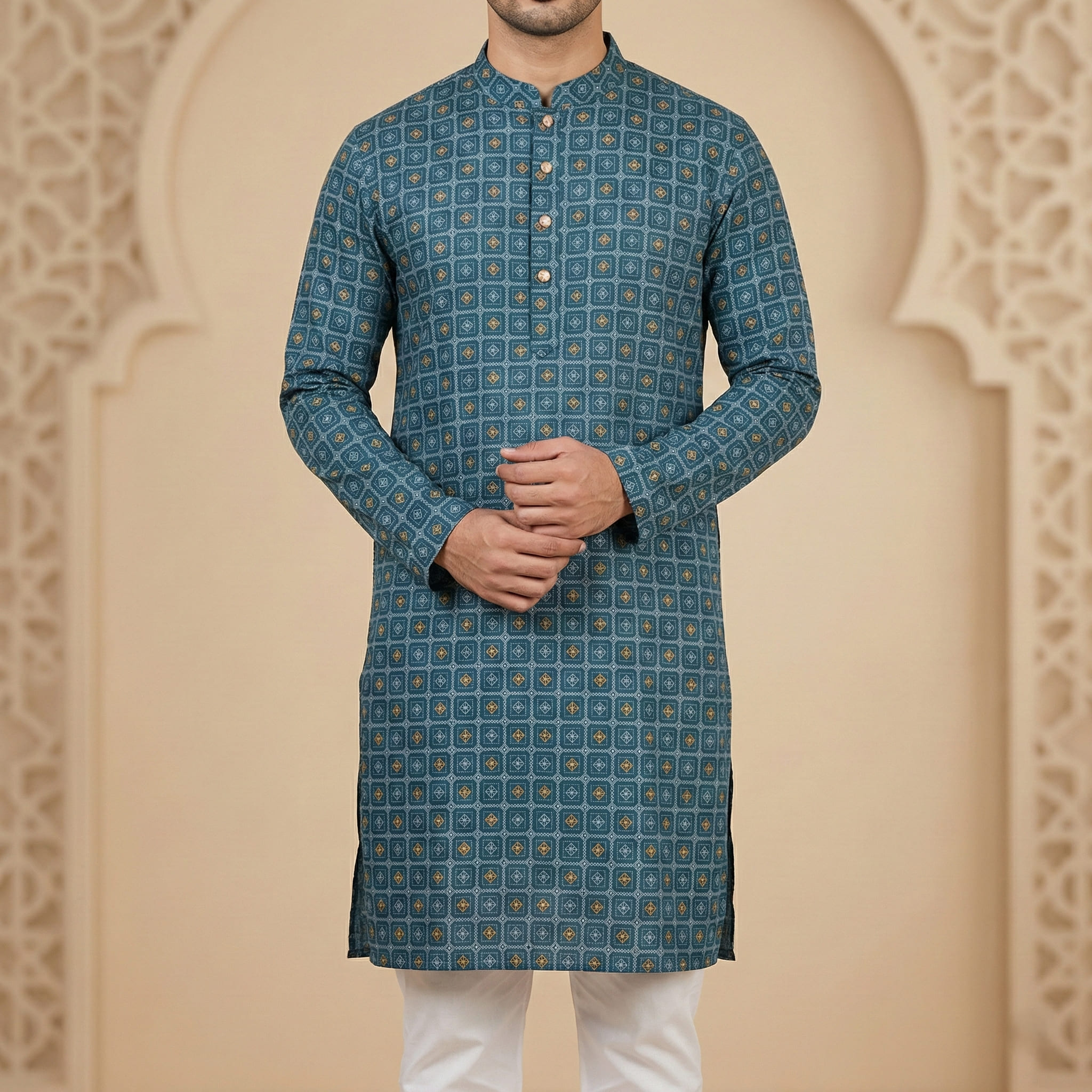 Men's Cotton luxury Punjabi-12848